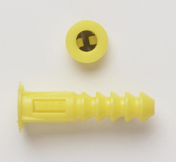 8600J YELLOW PLASTIC ANCHOR 12-14-16 X 1-1/2